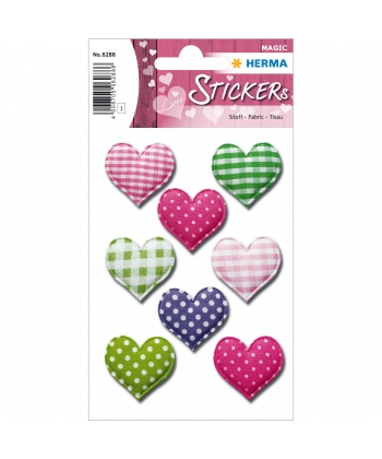 Sticker Magic Hearts Cotton