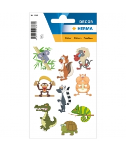 Sticker Decor Zoo Animals