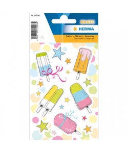 Sticker Magic Popsicle Foil Glittery