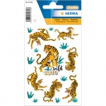 Sticker Magic Wild Tiger Foil Gold Embossed