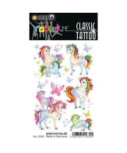 Tattoo Classic Unicorn Best Friends Colour