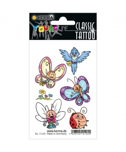 Tattoo Classic Butterflies And Friends