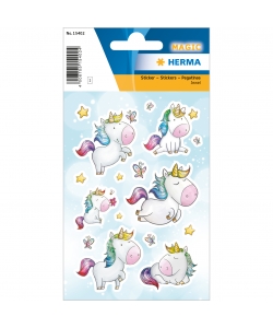 Sticker Decor Baby Unicorn Glittery