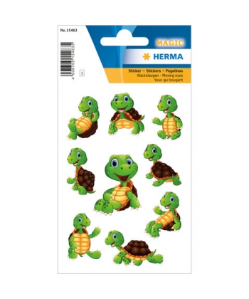 Sticker Magic Little Turtle Moving Eyes