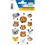 Sticker Magic Animal Faces Transpuffy