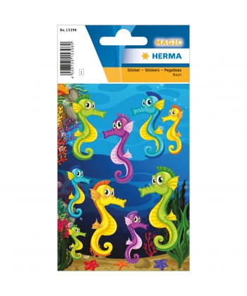 Sticker Magic Seahorse Luminous