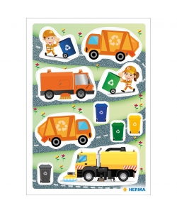 Sticker Decor Rubbish Man