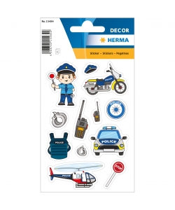 Sticker Decor Police