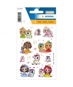 Sticker Magic Princess Sweetie Friends Silk