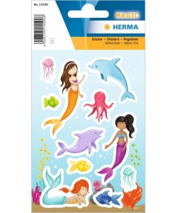 Sticker Magic Princess Of The Sea Foil Glittery