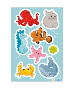 Sticker Magic Life Sea Animals Silk
