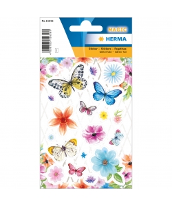 Sticker Magic Flower Paradise Foil Glittery
