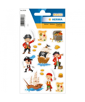 Sticker Magic Pirate Transpuffy