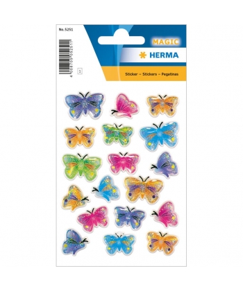 Sticker Magic Butterflies Stone