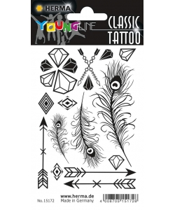 Tattoo Classic Diamonds Black