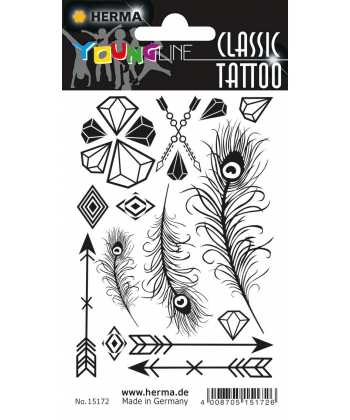 Tattoo Classic Diamonds Black