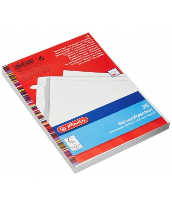 White Pocket Envelope 162X229 P&S 25/Pack
