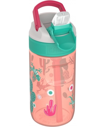 Water Bottle Lagoon 400ML Cactus Gekko