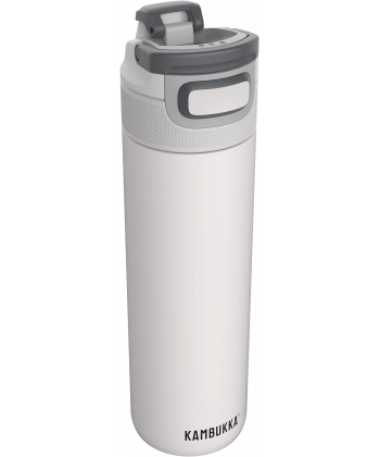 Water Bottle Elton Insulated Stainless Steel 600ML White