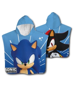 Beach Towel Sonic The Hedgehog Speed Microfiber Poncho