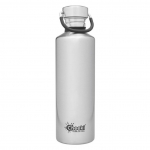 Water Bottle Cheeki Stainless Steel Bpa Free 750Ml Silver Cb