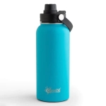 Water Bottle Cheeki Insulated Adventure Bpa Free 1L Aqua Ab1