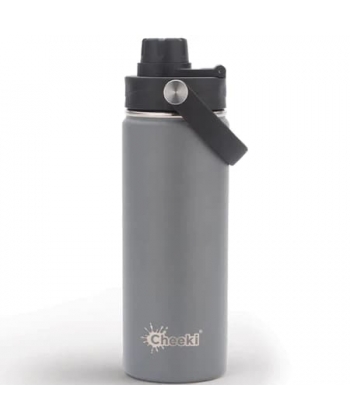 Water Bottle Cheeki Insulated Adventure Bpa Free 600Ml Slate