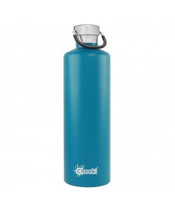 Water Bottle Cheeki Insulated Classic Bpa Free 1L Topaz Cib1