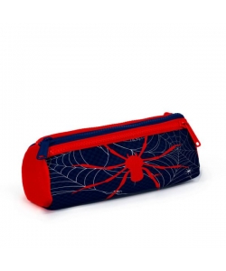 Pencil Case Kids Spider Triangular 3 compatiments