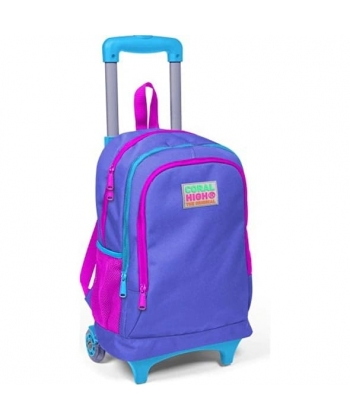 Backpack Kids Trolley Large Purple/Pink