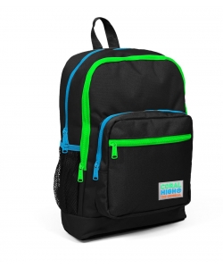 Backpack Kids Large Black/Green