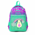 Backpack Kids Avocado Rainbow With Usd And Aux Socket