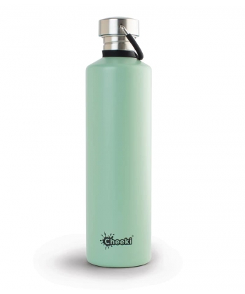 Water Bottle Cheeki Stainless Steel Bpa Free 750Ml Pistachio