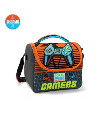 Lunch Bag Coral High Kids Gamers Thermo 11746