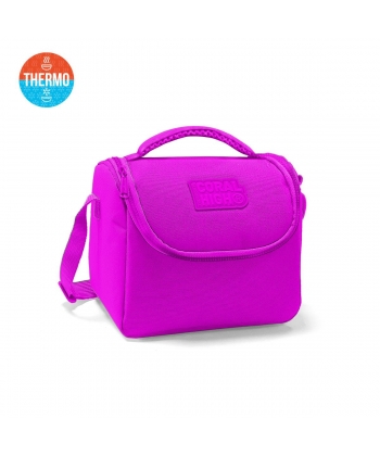 Lunch Bag Coral High Kids Fushia One Color Thermo 11843