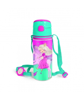 Water Bottle Coral High Stainless Steel 600Ml Unicorn Big Di
