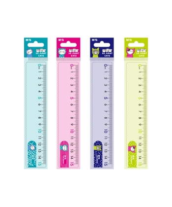 Ruler M&G So Many Cats 15Cm Arl960H9