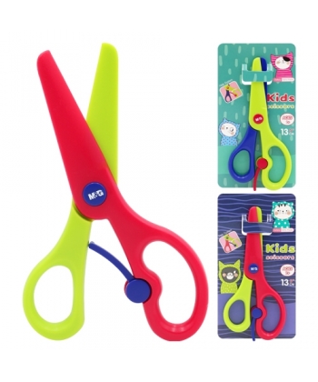 Scissor M&G So Many Cats 13Cm Plastic Blade Ass913D8