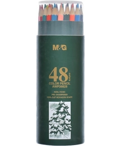 Colored Pencil M&G Oil-Based 48/Pack Awp36828