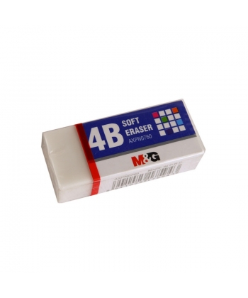 Eraser M&G 42X18X11Mm Soft White Axpn0760