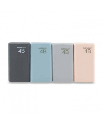 Eraser M&G U 4B Morandi Assorted Axp96507