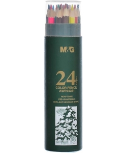 Colored Pencil M&G 24/Tube Awp34361