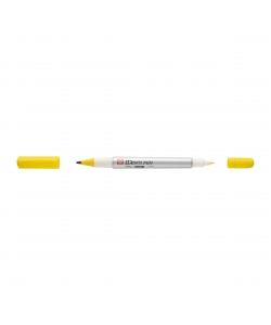 Permanent Marker Sakura Identi Pen Twin Point Yellow Xyk-T 3