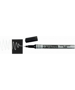 Permanent Marker Sakura Pen-Touch 0.7 Extra Fine Silver 41101 53
