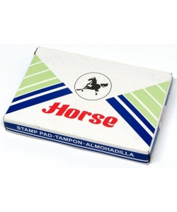Stamp Pad Horse Blue