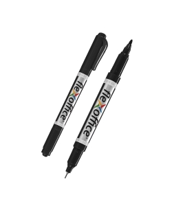 Marker Permanent Flexoffice Cd Twin Blue Fo-Pm01