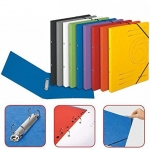 Ring File Herlitz A4 Colorspan W/Elastic