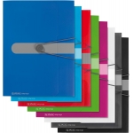 Folder W/3 Flaps And Elastic Herlitz Pp A4