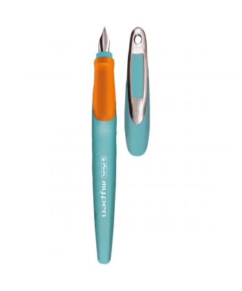 Pen Fountain My Pen Turquoise/Orange