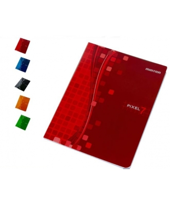 Notebook Mintra A4 Seyes 48Sh 70G Stapled Pixel Assorted 06566